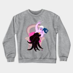 Ursula Reads Crewneck Sweatshirt